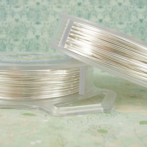 Non Tarnish Silver Plated Artistic Wire - Pick 10, 12, 14, 16, 18, 20, 22, 24, 26, 28, 30, 32g - 100% Guarantee