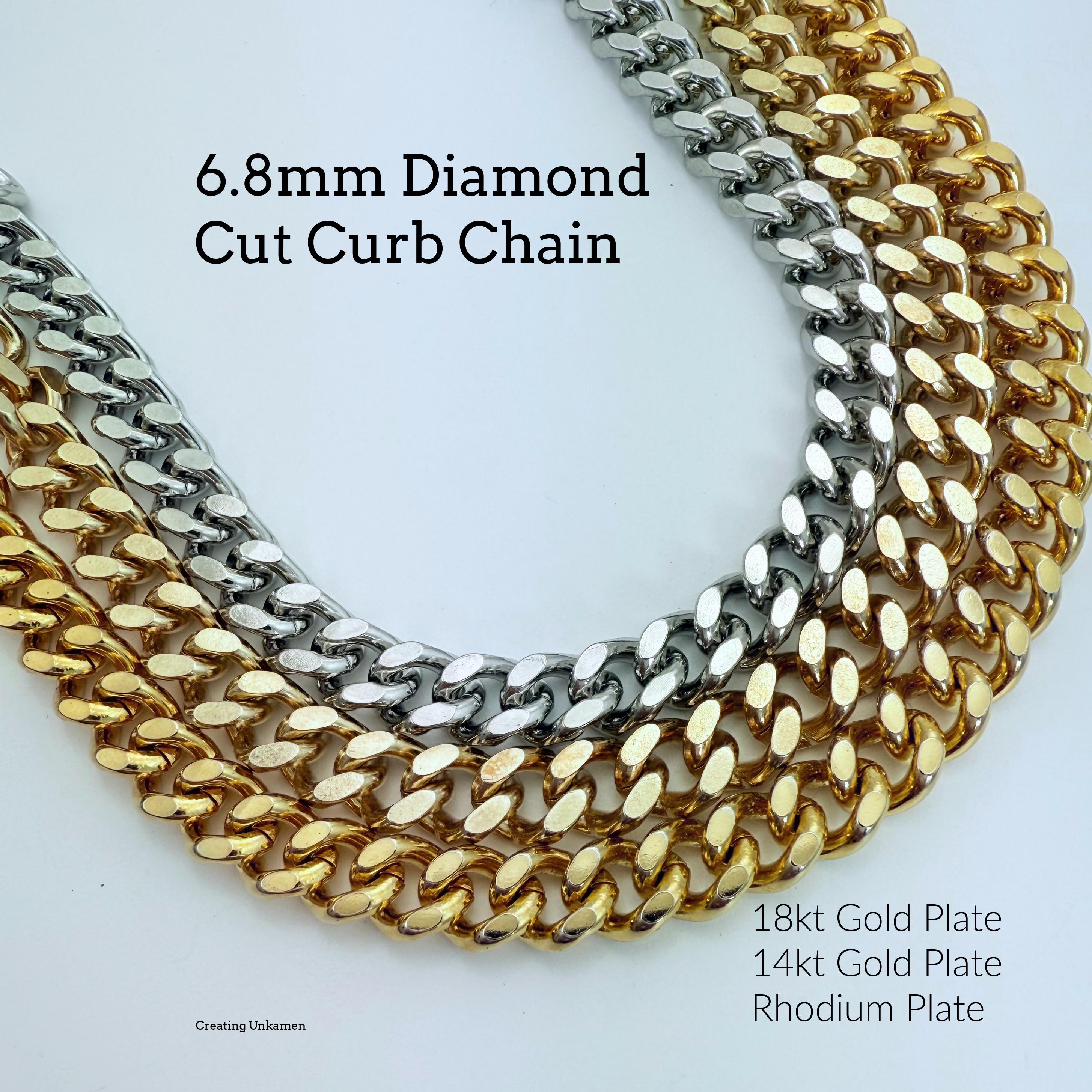 8mm To 16mm Stainless Steel Cuban Link Chain Necklace For Men - 316L, Silver Or Gold, Hip-Hop Style