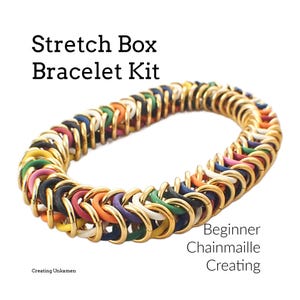 Stretch Box Chainmaille Bracelet Kit