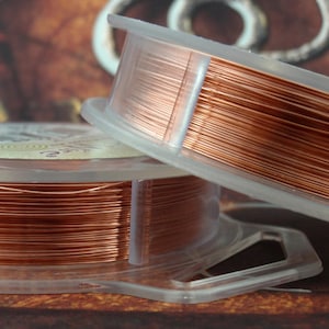 99.9% Soft Copper Wire, 20 Gauge/0.8mm Diameter 367 Feet/112m 1.1 Pound  Spool