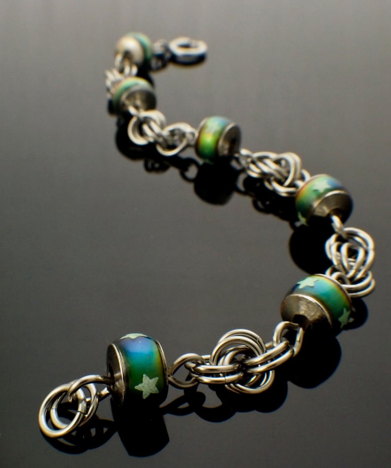 PDF Tutorial Bead and Link Bracelet image 1