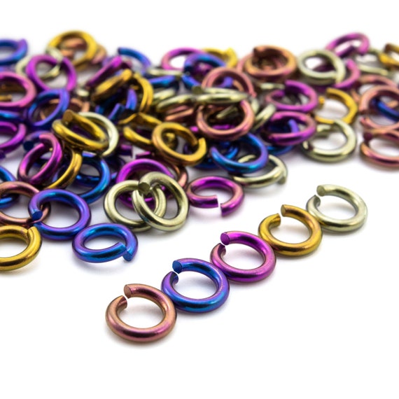 Colours Mix Jump Rings - Diameter 10 mm - Add more fun to your