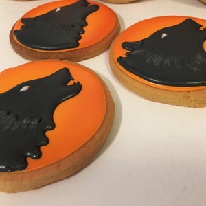 Halloween Werewolf Cookies 1 dozen image 3