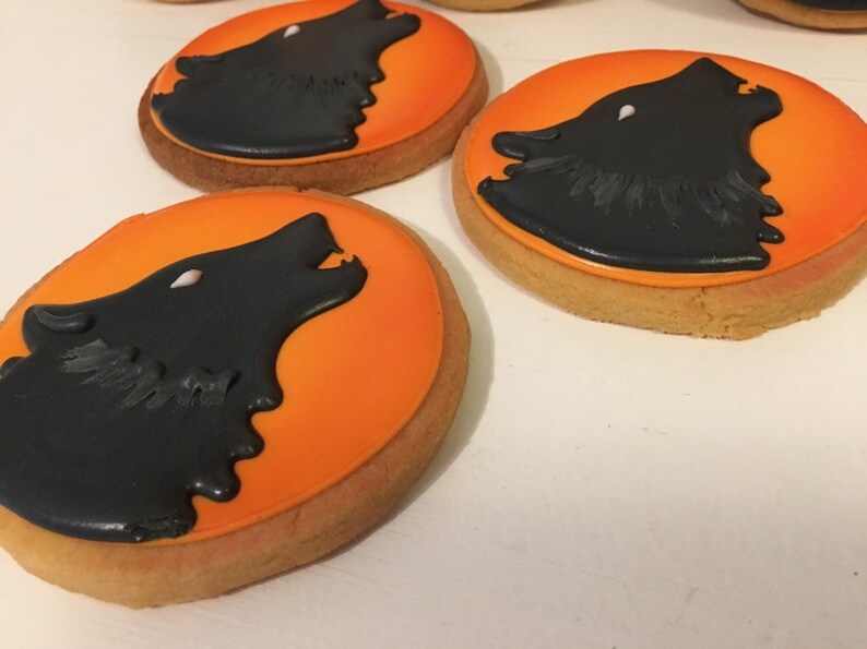 Halloween Werewolf Cookies 1 dozen image 3