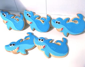 Galletas de tiburón bebé 1 docena