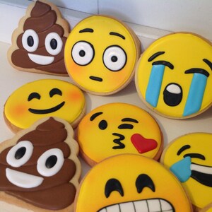 Emoji Cookies 1 Dozen image 2