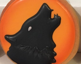 Halloween Werewolf Cookies 1 dozen
