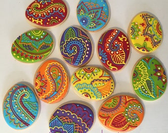 Diwali Henna Mehndi Cookies - 1 dozen