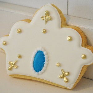 Cinderella Princess Theme Cookies 1 dozen image 3