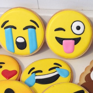 Emoji Cookies 1 Dozen image 6