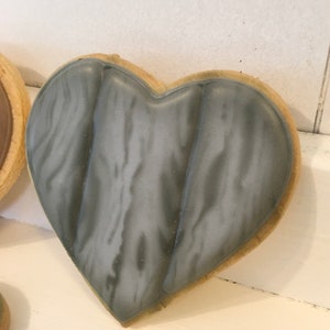 Wood Hearts Valentine Cookies 1 dozen image 6