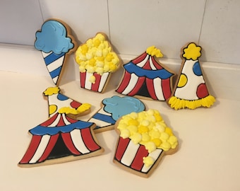 Circus Cookies - 1 Dozen