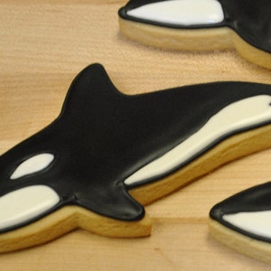 Killer Whale sugar cookies image 3