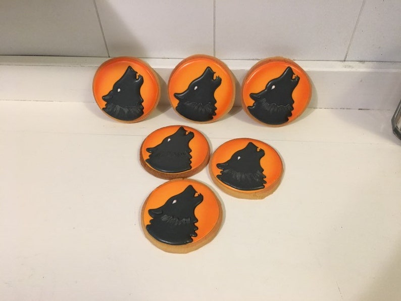 Halloween Werewolf Cookies 1 dozen image 2