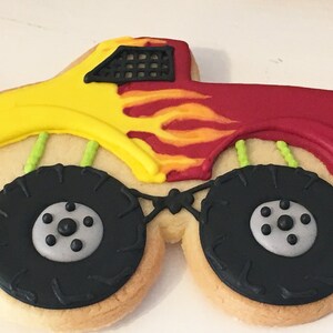 Monster Truck Cookies 1 dozen image 3