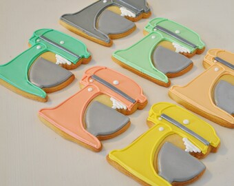 Mixer Kitchen Baker Decorated Cookies - 1 dozen