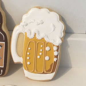 Cheers and Beers Mug Bottle Cookies 1 Dozen image 4