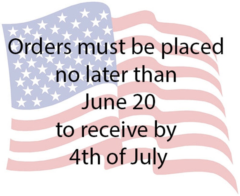 4th of July USA Flag Cookies 1 dozen image 4