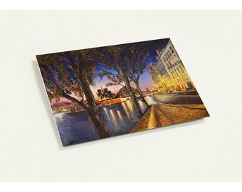Pack of 10 Greeting Cards | Notre Dame | Blank inside