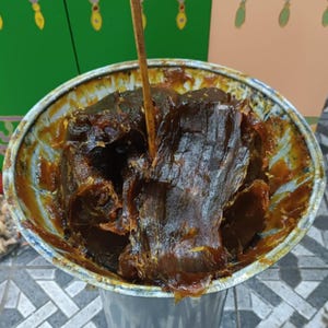 2.5kg Moroccan Black Soap – Organic, Natural, Enriched with Olive Oil, Green Tea Honey for Exfoliation, Hydration Radiant– Free Shipping;