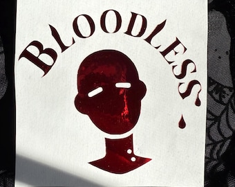 Bloodless Astarion BG3 Car Decal: Metallic Red Vinyl