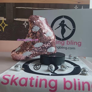 skate cover&#39;s/ boot cover&#39;s with sequin and sparkle by Skating bling