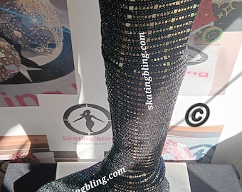 Fundas para patines, cubrebotas por encima de la rodilla "Noches de Ibiza" de Skating Bling