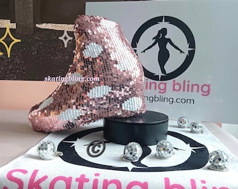 skate cover's/ boot cover's with sequin and sparkle by Skating bling