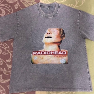 Vintage Radiohead Graues T-shirt L