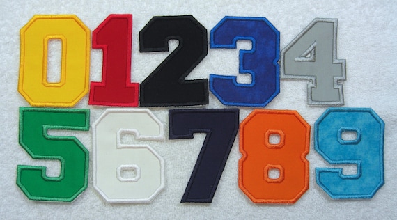 5 Double Letterman CollegeVarsity Letters /& Numbers Zig Zag Edge Made to Order