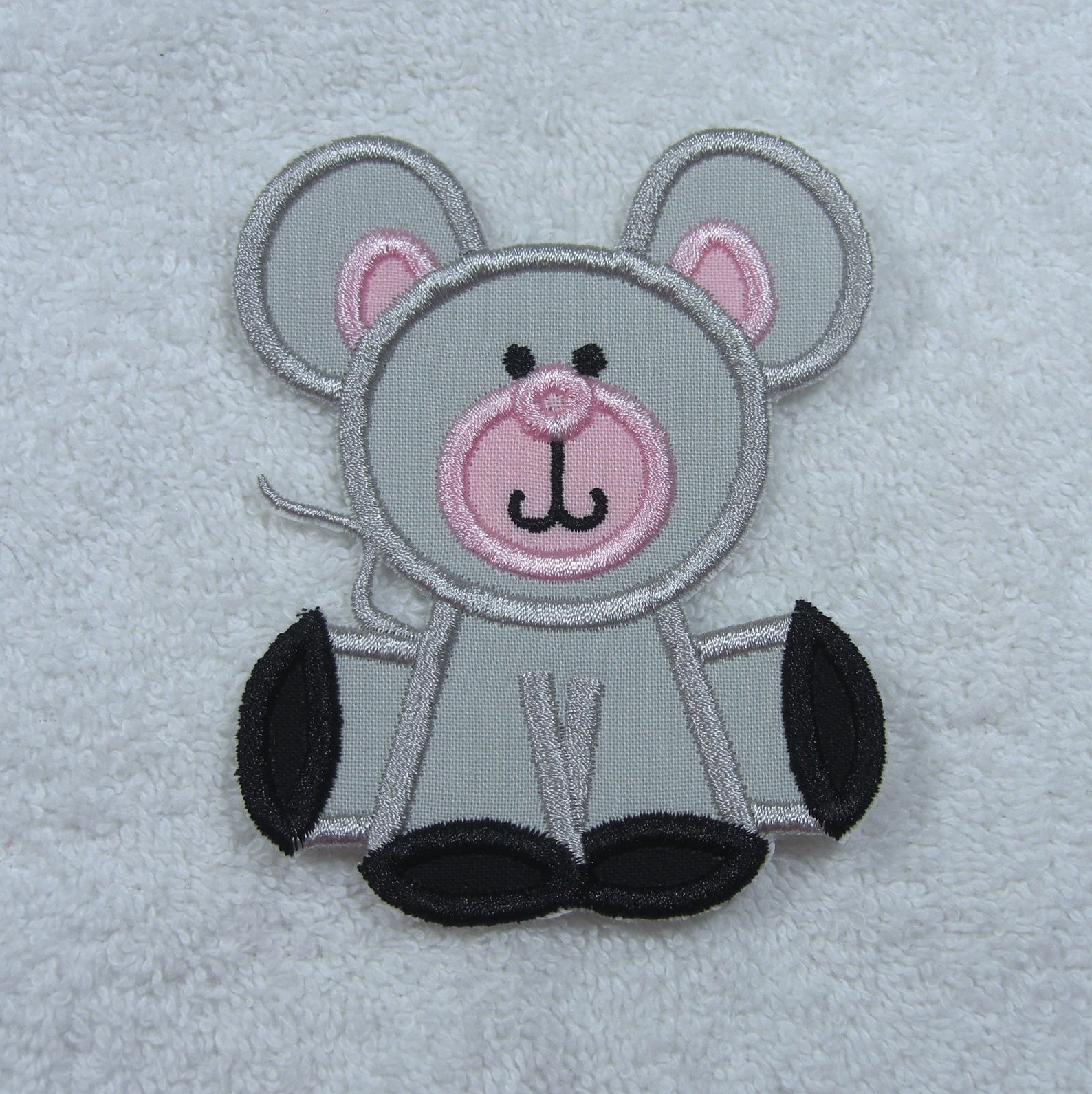 Little mouse fabric embroidered iron on applique patch  etsy Little mouse fabric embroidered iron on applique patch  etsy