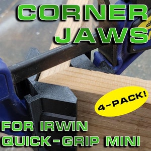 Quick-grip Mini Corner Clamp Adapters (Converts 4-clamps to corner clamps)