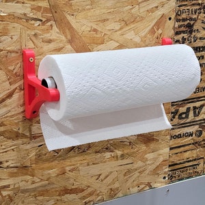Dispensador de papel toalha montado na parede