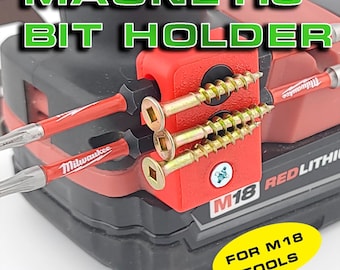 Milwaukee M18 Magnetic Bit Holder: Keeps bits and screws at your fingertips!