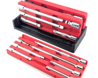 Socket Extension Toolbox Organizer - Vertical Storage with Ultra Strong Magnets