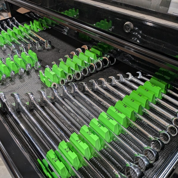 Wrench Modular Magnetic Organizers - SAE or Metric