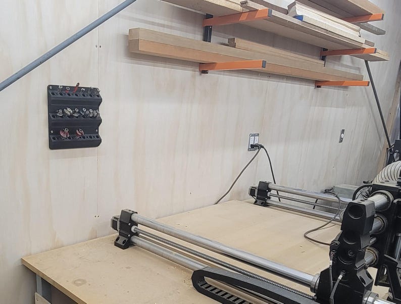 Router Bit and Rasp Holder: Workshop Organizer for Woodworking ...