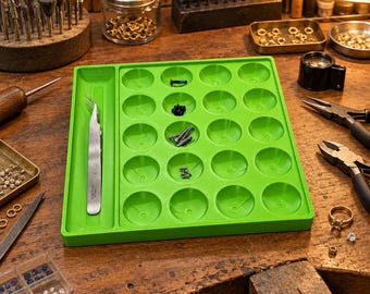 Jewelers Magnetic Small Parts Tray | RC Car | Watchmaker | Electronics Repair