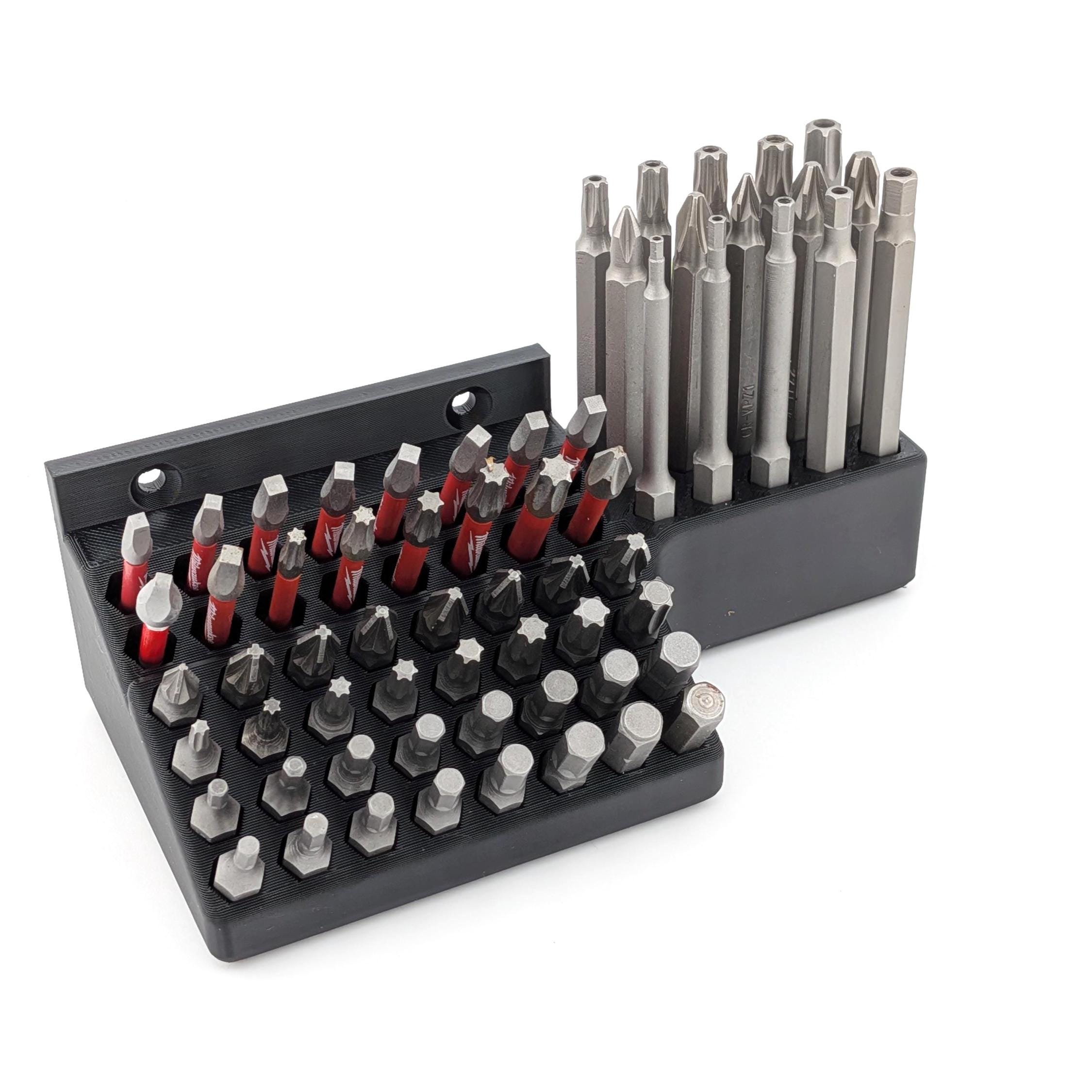 Hex Bit Storage: Wall Mountable Organizer, Holds 60+ Bits - Etsy