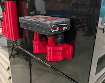 Milwaukee Magnetic M12 Battery Holder - Magnetic or Wall Mounted
