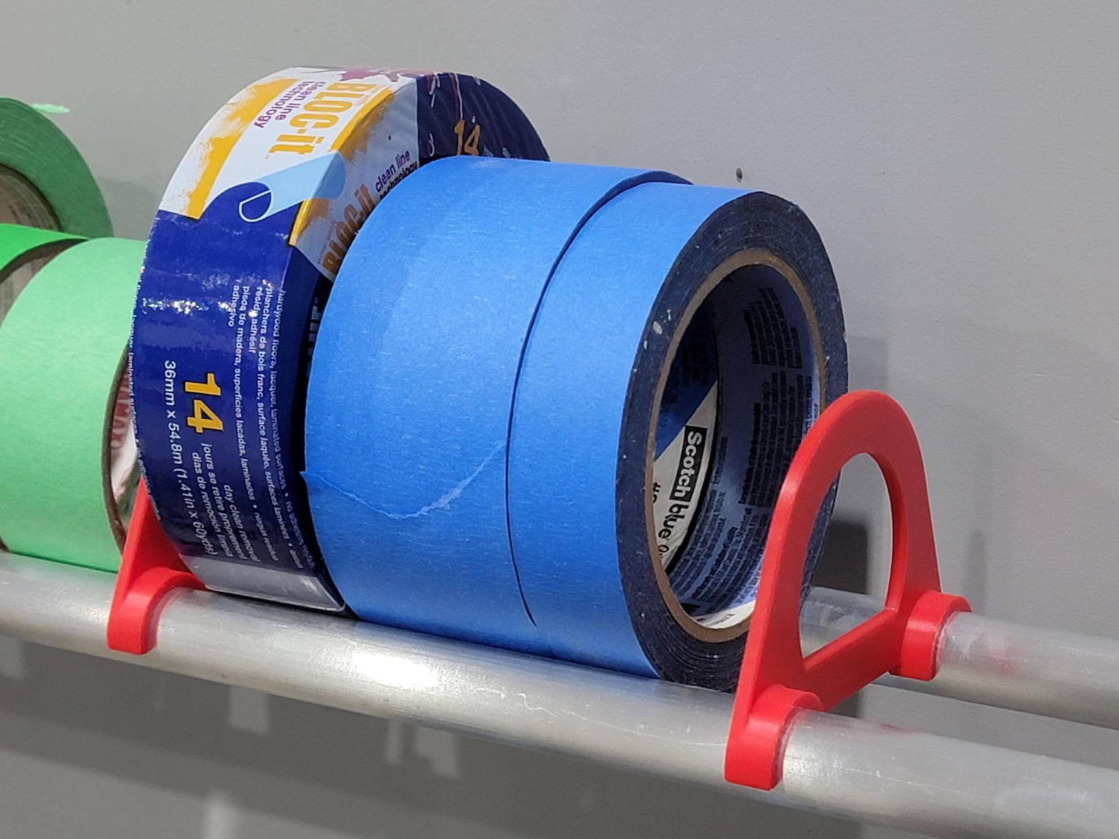 Color Tape Rack Tape Storage Rack: Garage and Craft Room Tape Roll Organizer - Etsy Canada