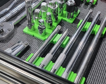 Socket Extension Toolbox Organizer: Toolbox Magnetic Organization (12-Pack)