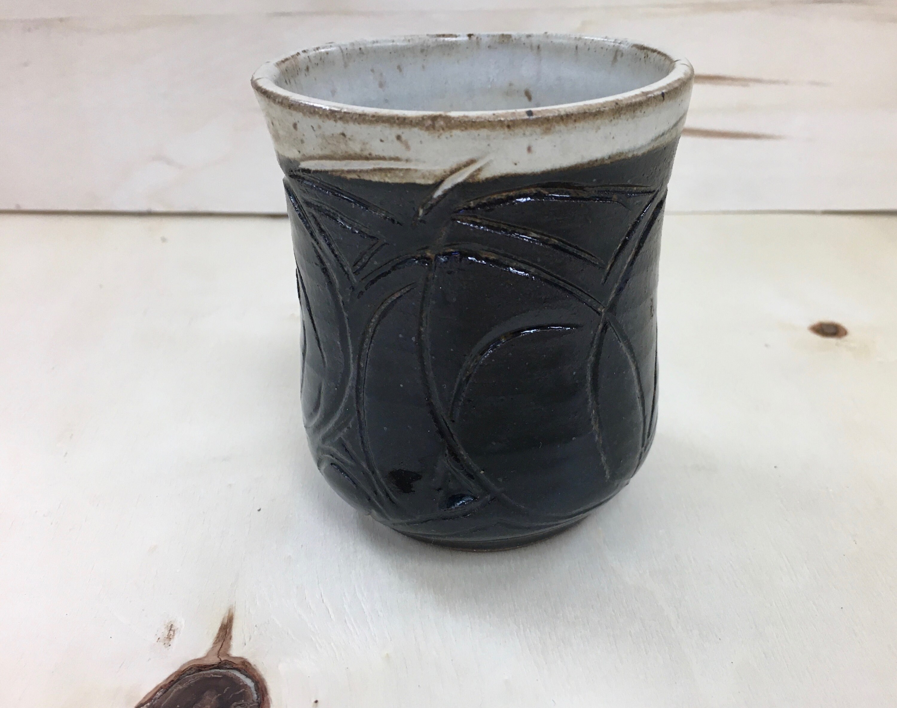 Tea cup. Espresso cup. Cappuccino. Coffee mug no handle. Hand Etsy