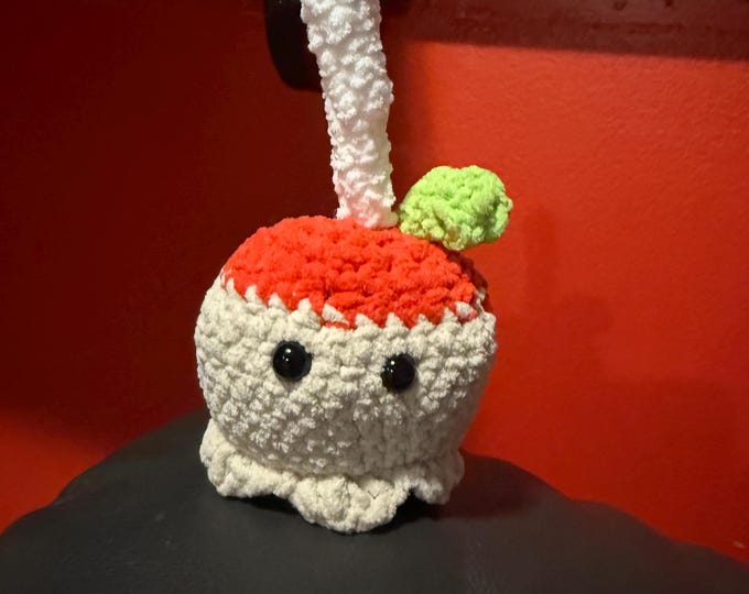 Crochet caramel apple