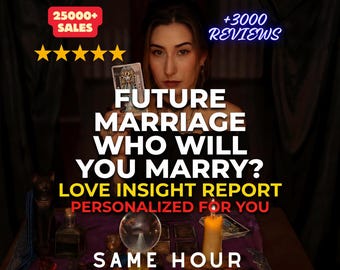 Informe de tarot sobre el futuro matrimonio, análisis personalizado de amor y pareja al estilo psíquico