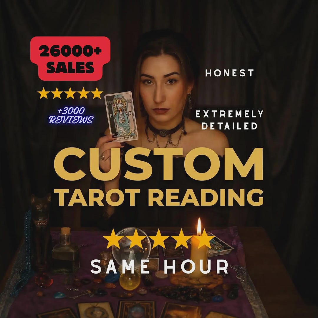 Custom Tarot Reading | Ask Any Question | Honest Psychic Insight (same ...