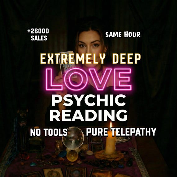 Extremely Deep Love Psychic Reading | No Tools Telepathy Reading | Same Hour Insight & Honest Feelings