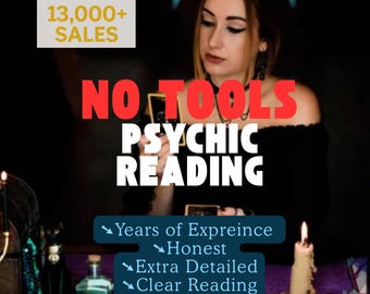 Same Hour Psychic Reading | No Tools Clairvoyant Insight & Telepathic Love Career Guidance