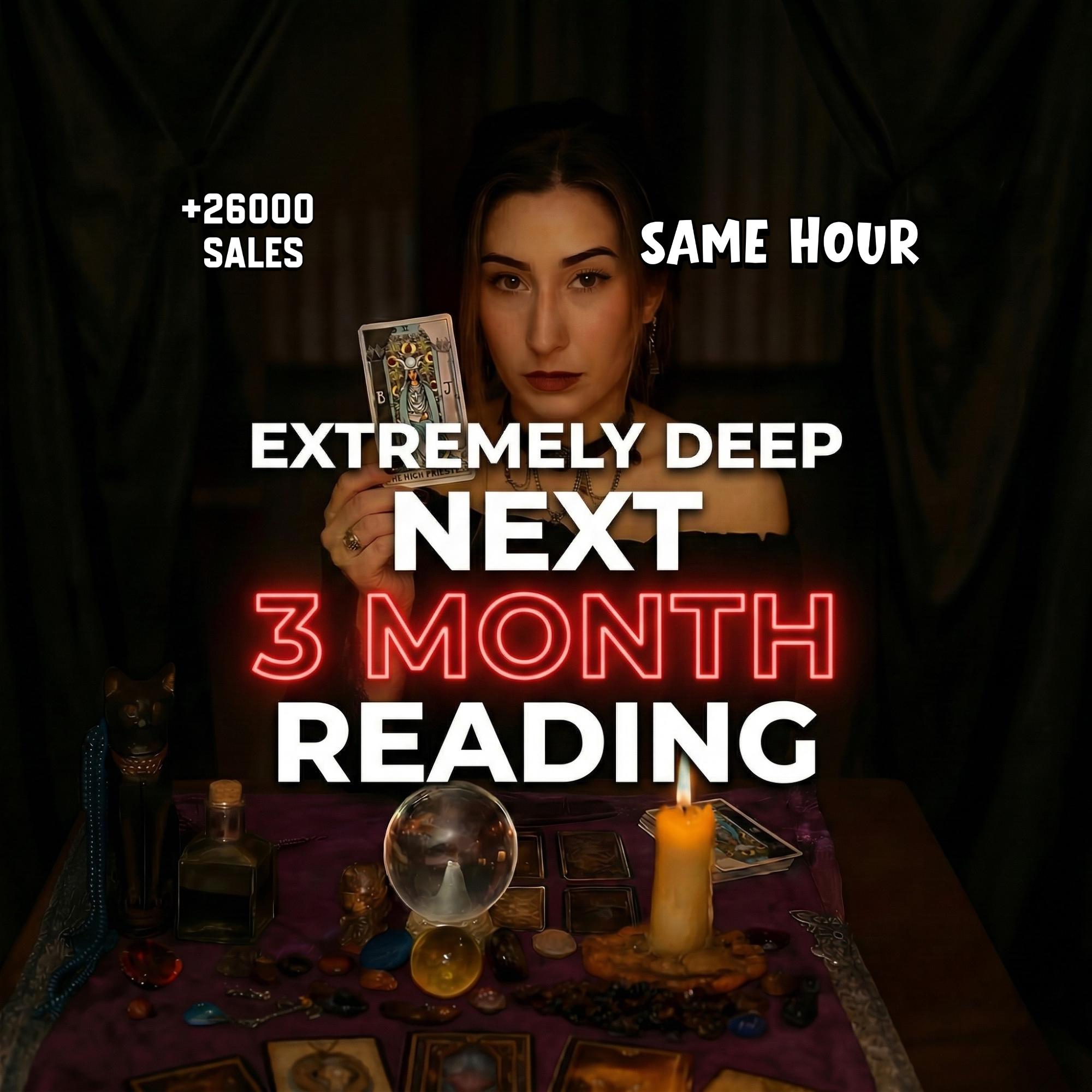 Next 3 Months Tarot Reading | Deep Psychic Predictions | Love, Career & Life Path Insight
