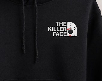 The Killer Face Embroidery Design | Horror Embroidery File | Mask Logo Stitch | Pes Dst Jef Exp Hus Vp3